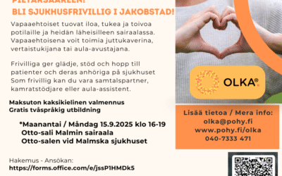 Haluaisitko toimia OLKA-vapaaehtoisena?