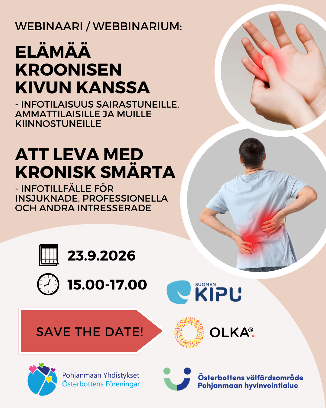 23.9.2026-SAVE THE DATE_Elämää kroonisen kivun kanssa